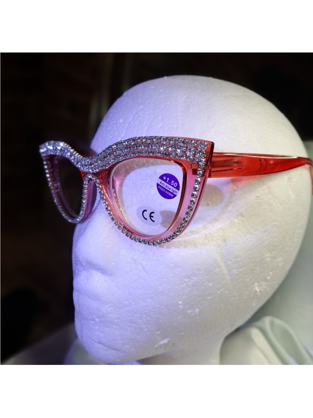 LAST PAIR 5 STAR 1:50 RED Rinestoned Beauties